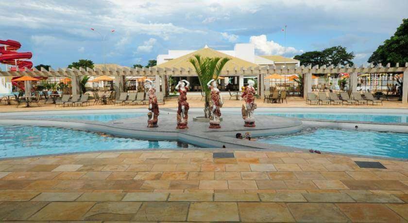 Caldas Novas Lacqua Di Roma IV - 2 Banheiros E Cozinha, Piscina 24 Horas Ngoại thất bức ảnh
